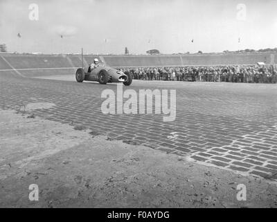 Course Avus de Berlin 1954 Banque D'Images