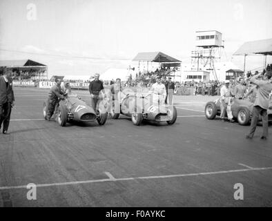 GP britannique de Silverstone en 1952 Banque D'Images