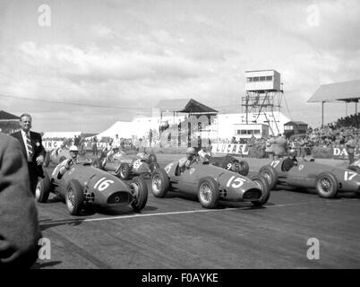 GP britannique de Silverstone en 1952 Banque D'Images