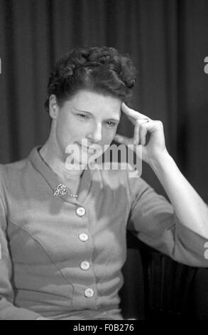 Portrait d'une femme Banque D'Images