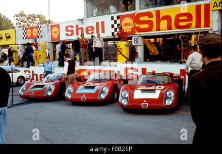 1968 Alfa Romeo T33 Banque D'Images