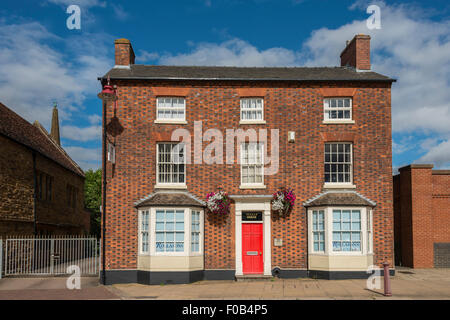'Scully House' bâtiment géorgien, New Street, Daventry, Northamptonshire, Angleterre, Royaume-Uni Banque D'Images