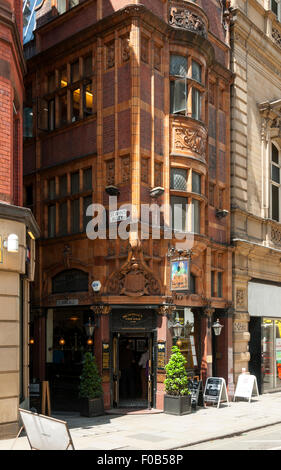 M. Thomas's Chop House, Cross Street, Manchester, Angleterre, RU Banque D'Images