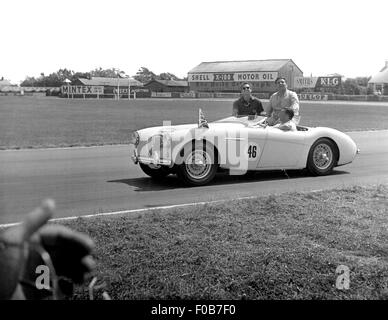 British GP 1955 Aintree Banque D'Images