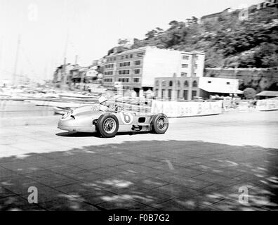 Monaco GP de Monaco 1955 Banque D'Images