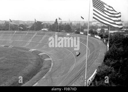 Course Avus de Berlin 1958 Banque D'Images