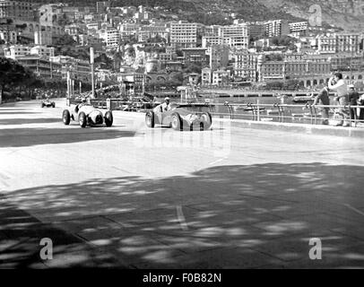 Monaco GP de Monaco 1955 Banque D'Images