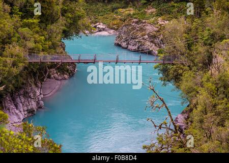 La grande gorge hokitika dans le sud de la nouvelle zélande Banque D'Images