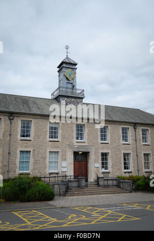 Kendal county hall extérieur, Busher à pied, Kendal Banque D'Images