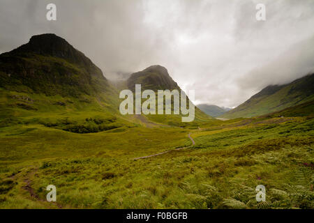 Glencoe - Les HIghlands, Ecosse, Royaume-Uni Banque D'Images