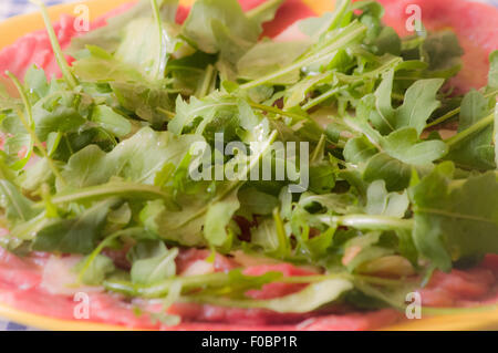 Carpaccio, cuisine italienne typique Banque D'Images