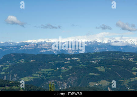 Rue glaciaire Oetztal Alpen ; ; ; ; Blick Seiser Alm, Zillertaler Banque D'Images