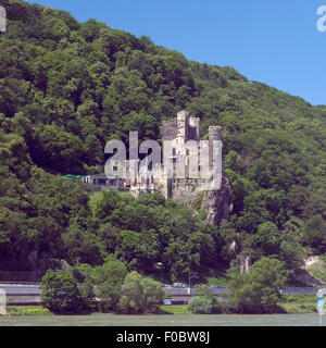 Burg Rheinstein, Landschaft, Rhein ; Banque D'Images