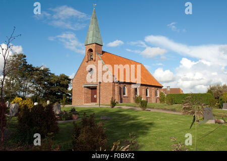 Sankt Nikolai Kirche, Sankt Peter-Ording Banque D'Images