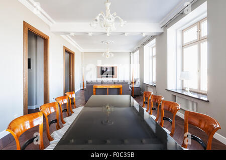 Modern living room interior Banque D'Images