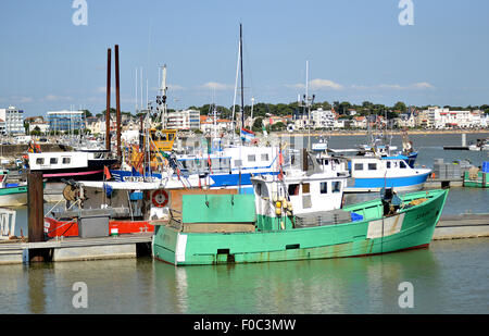 Port Royan Charente Maritime Poitou Charente France Banque D'Images