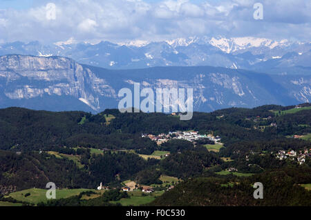 Blick, auf, Rue glaciaire Oetztal, zillertaler Alpen,, Banque D'Images