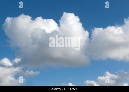 Wolken, Blau Konvektionswolken Banque D'Images