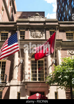 Le Harvard Club de New York 2015 Banque D'Images