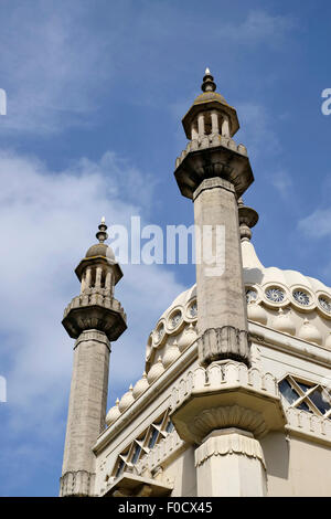 Une vue rapprochée de Brighton Pavilion Banque D'Images