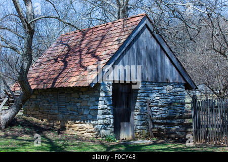 Scenic Landis Valley Farm Museum, situé dans le comté de Lancaster, PA, inclut une collection historique et d Banque D'Images