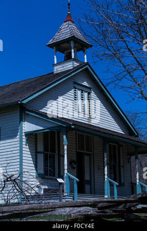 Une petite école à la Landis Valley Farm Museum, situé dans le comté de Lancaster, PA, inclut une collection historique et d Banque D'Images