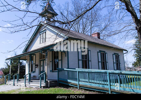 Une petite école à la Landis Valley Farm Museum, situé dans le comté de Lancaster, PA, inclut une collection historique et d Banque D'Images