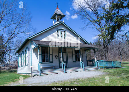 Une petite école à la Landis Valley Farm Museum, situé dans le comté de Lancaster, PA, inclut une collection historique et d Banque D'Images