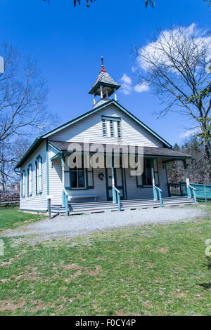 Une petite école à la Landis Valley Farm Museum, situé dans le comté de Lancaster, PA, inclut une collection historique et d Banque D'Images