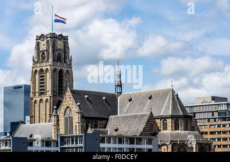 Mairie, Stadhuis, sur Coolsingel, Rotterdam, Hollande, Pays-Bas Banque D'Images
