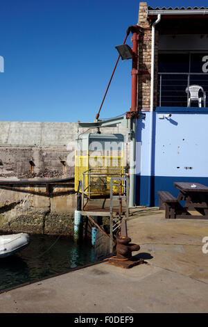 BS Divers plongée commerciale école au nouveau port en Harmanus, Province de Western Cape. Banque D'Images