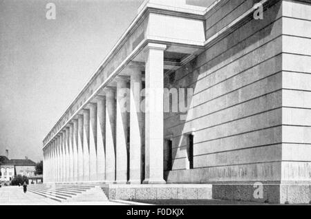 Géographie / Voyage, Allemagne, Munich, musée / musées, Maison d'Art (Haus der Kunst), vue extérieure, vers 1935, droits supplémentaires-Clearences-non disponible Banque D'Images