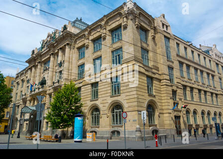 Zeneakademia, Liszt Academy, concert hall et école de musique, Liszt Ferenc ter, Pest, Budapest, Hongrie Banque D'Images