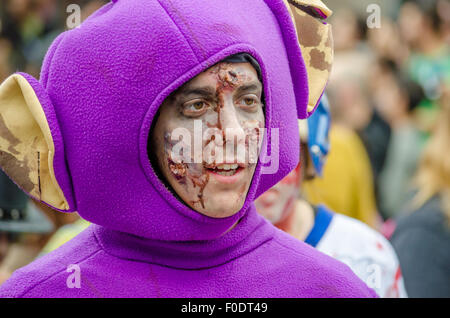 Zombie Walk à Montréal, 2012 Banque D'Images