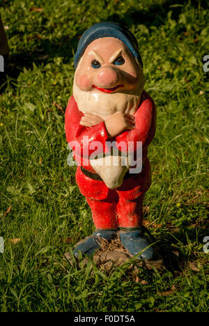 Nains de jardin. Banque D'Images