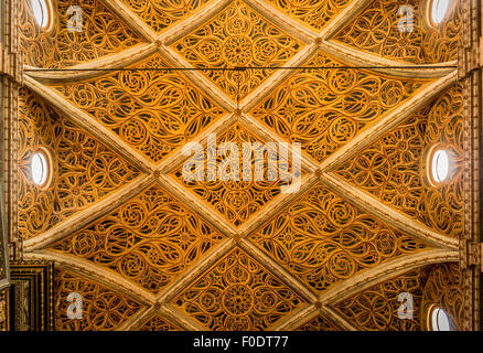 Plafond de Chiesa di San Maurizio al Monastero Maggiore Banque D'Images