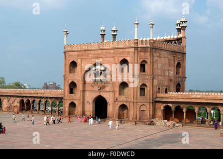 L'image a été tourné en Masjid-Delhi Jama-Inde Banque D'Images