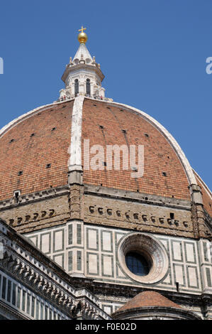 La cathédrale Duomo de Florence (). datant de 1296 et achevée en 1436, Banque D'Images