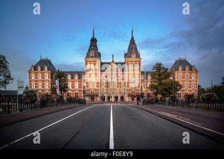 Le Rijksmuseum est un musée national consacré à l'histoire et à Amsterdam. Le musée est situé au Musée Banque D'Images