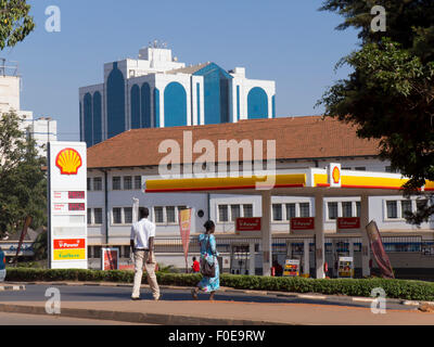 La ville de Kampala, Ouganda Banque D'Images