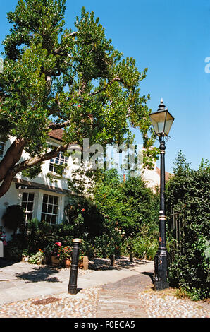 Maisons de la place de l'Église à Rye, East Sussex, UK Banque D'Images