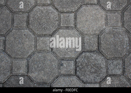 Dalles gris compris. Seamless Texture Mosaïque. Banque D'Images