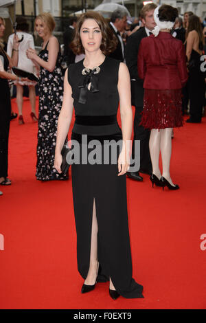 Catherine Steadman arrive pour le BAFTA célèbre Downton Abbey Banque D'Images