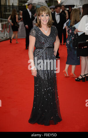 Phyllis Logan arrive pour le BAFTA célèbre Downton Abbey Banque D'Images