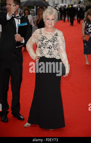 Julie Walters arrive pour le BAFTA célèbre Downton Abbey Banque D'Images