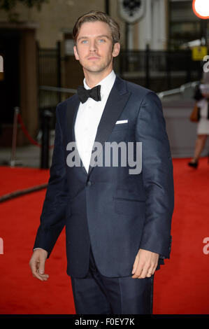 Dan Stevens arrive pour le BAFTA célèbre Downton Abbey Banque D'Images