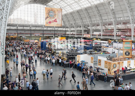 Great British Beer Festival, 2015. Banque D'Images