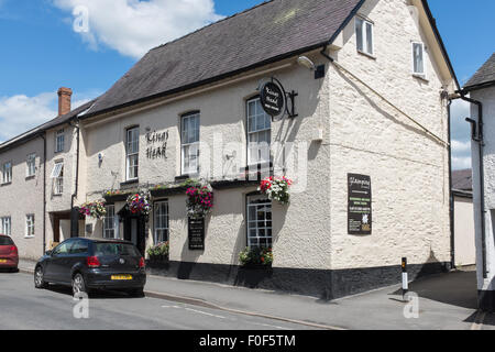 Kings Head public house à Bishop's Castle, Shropshire Banque D'Images