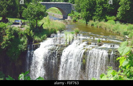 Tews Falls à Dundas, Canada Banque D'Images