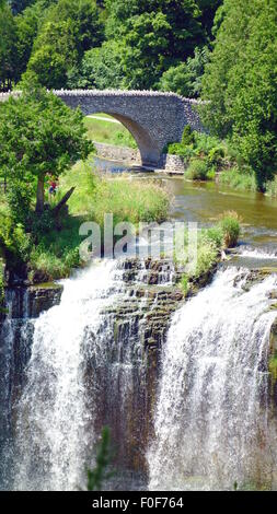 Tews Falls à Dundas, Canada Banque D'Images